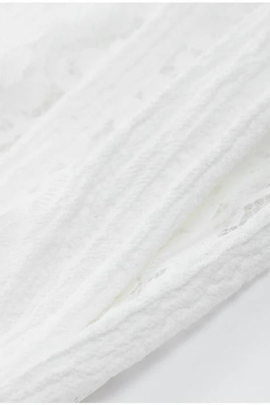 White Off Shoulder Long Sleeve Maxi Summer Dress