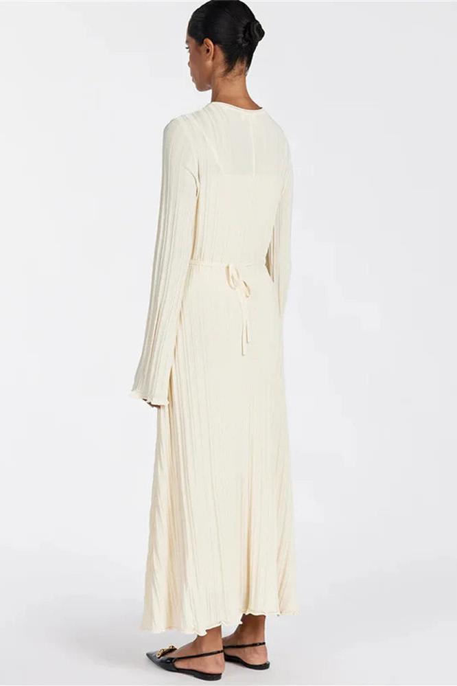 Knitted Loose Maxi Long Sleeve Party Dress