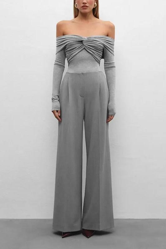 Off Shoulde Long Sleeve Top