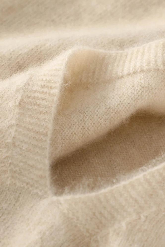 Vest Merino Wool Turtleneck Sweater Waistcoat Top
