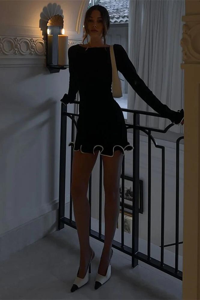 Knit Mini Dress