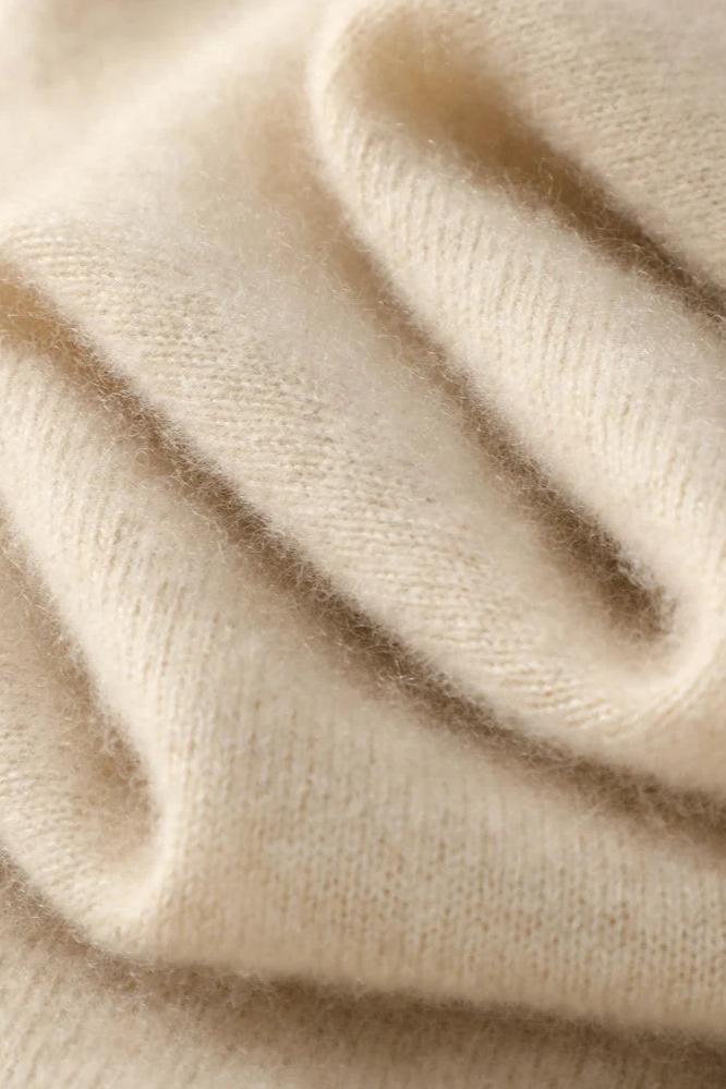 Vest Merino Wool Turtleneck Sweater Waistcoat Top