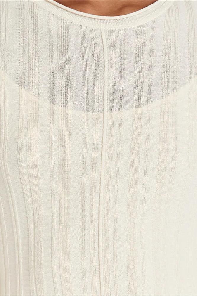 Knitted Loose Maxi Long Sleeve Party Dress