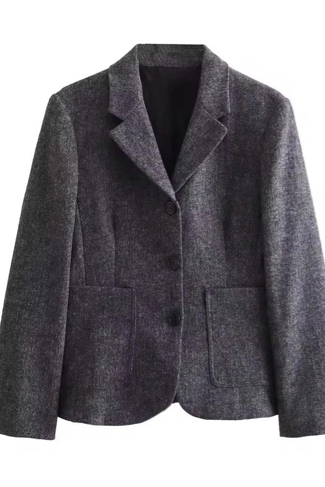 Set Suit Skirt Jacket High-waisted A-line Skirt