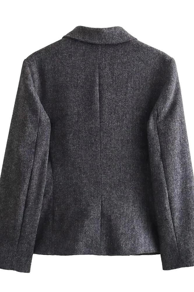 Set Suit Skirt Jacket High-waisted A-line Skirt