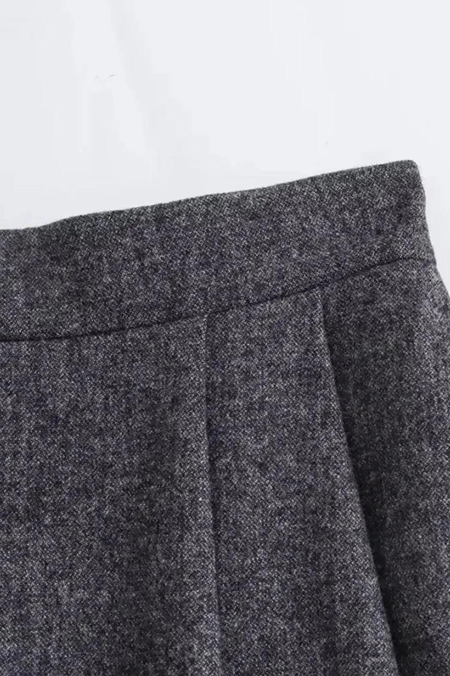 Set Suit Skirt Jacket High-waisted A-line Skirt