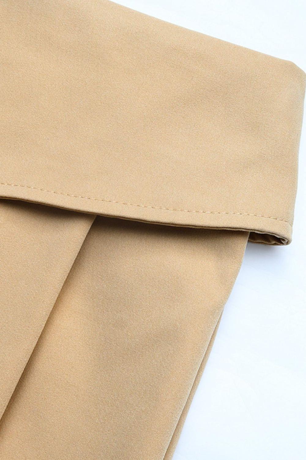 Perfee Pleated High Rise Shorts