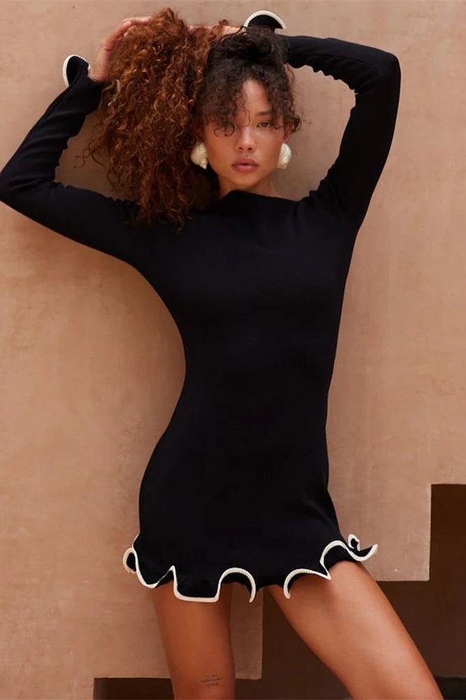 Knit Mini Dress